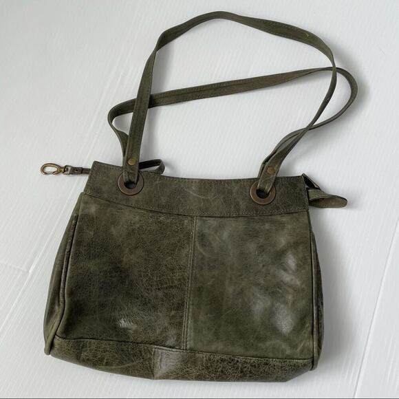 Genuine leather made in Argentina shoulder bag - Picture 5 of 7